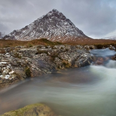 River Coupall and Etive Mor